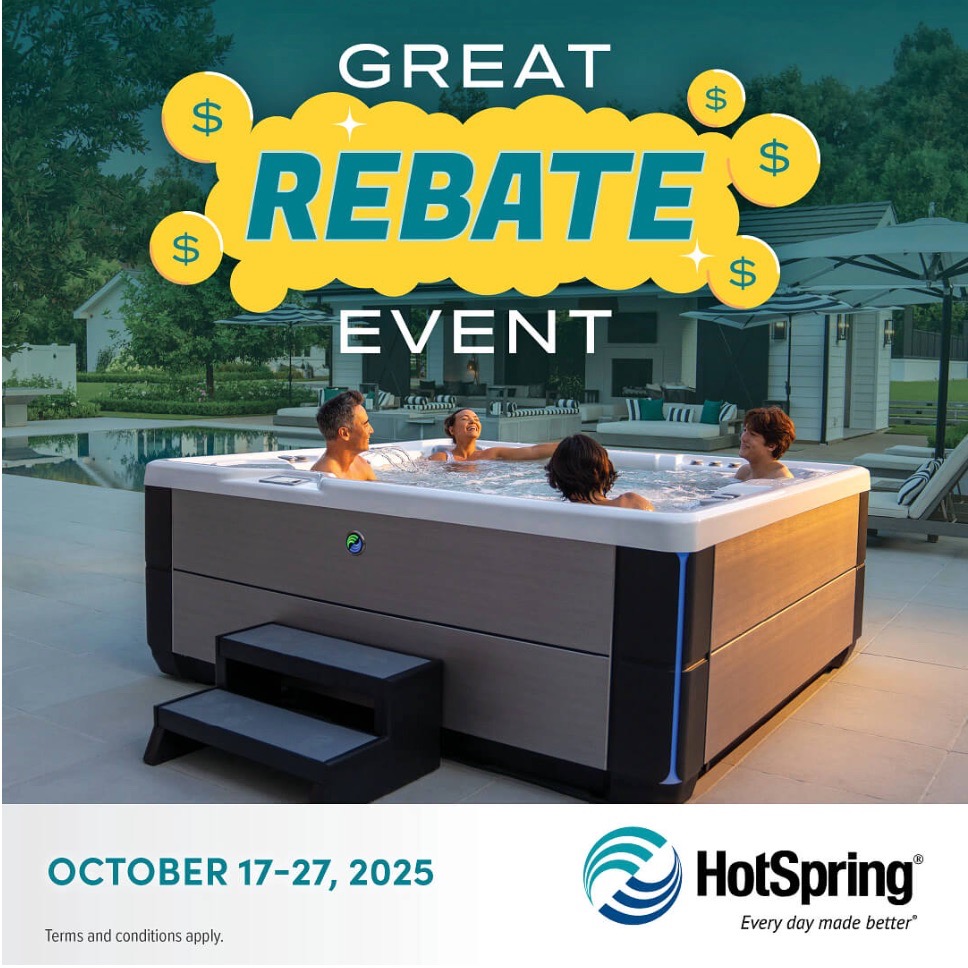 Hot Spring Spas Great Rebate Event