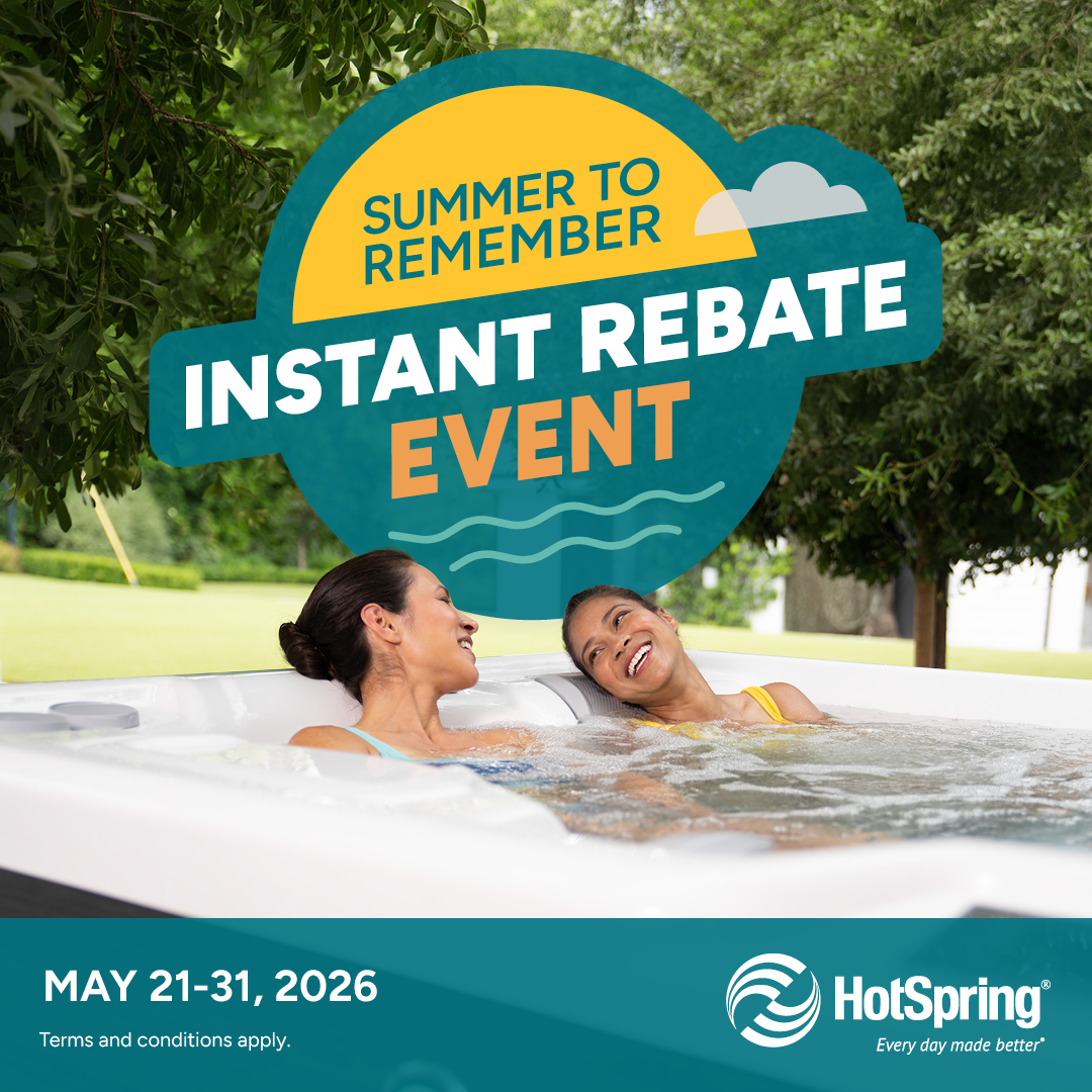 Hot Spring Spas Instant Rebate Event